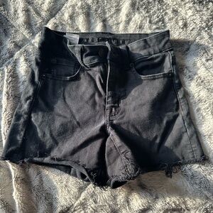 American Eagle Outfitters Black Jean Shorts
